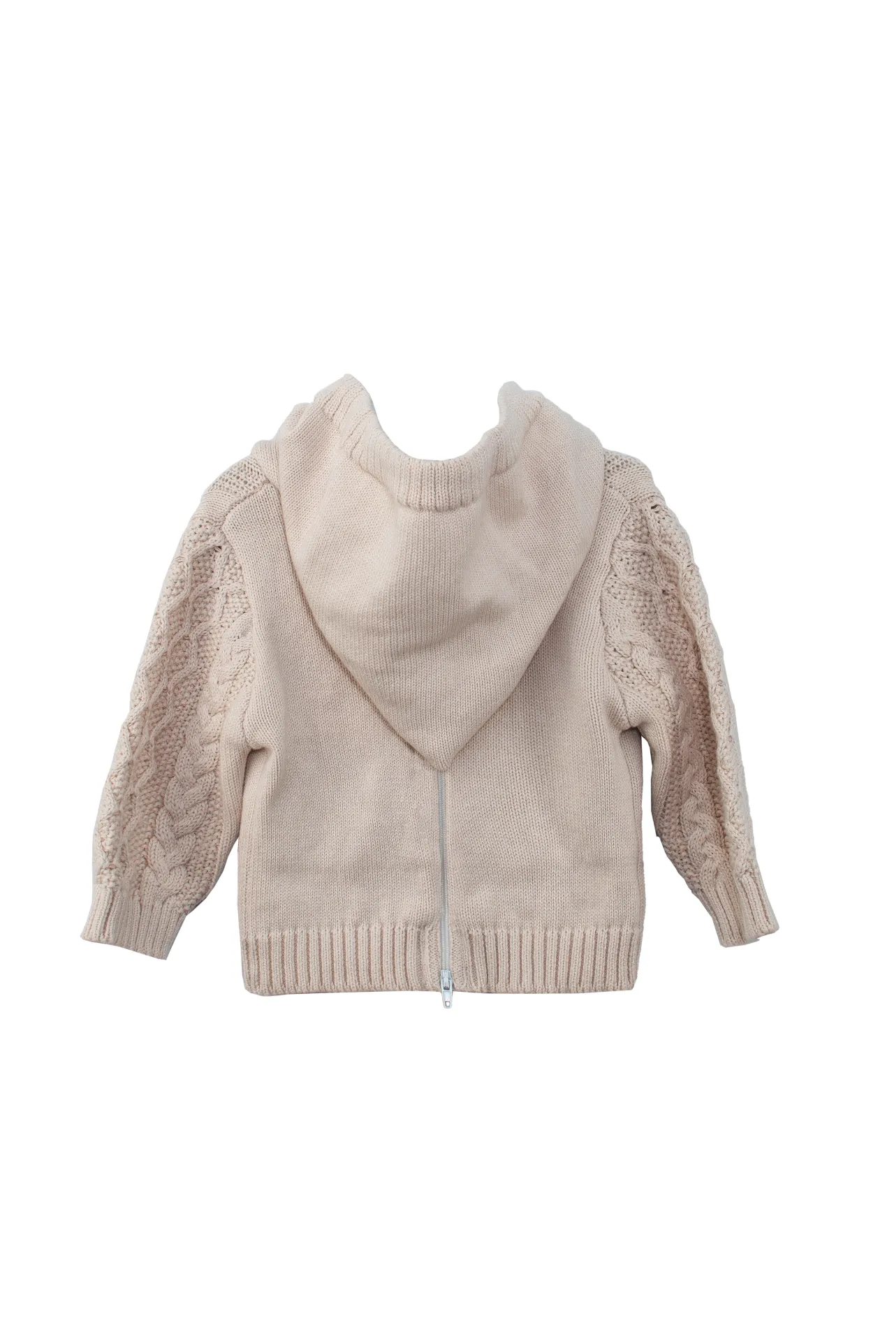 20251-Fisherman Zip Back Baby Boy Sweater
