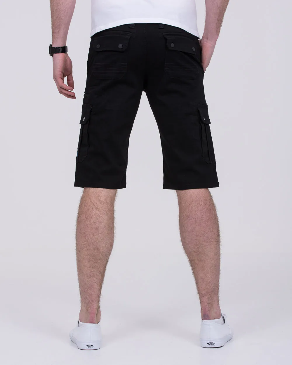 2t Tall Cargo Shorts (black)