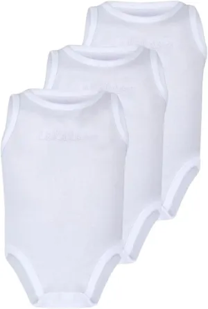 All Navy Cotton Baby Undershirts - Bodysuit for Newborn/Toddler - Lightweight & Breathable - Double Ply Seams, 3-Pack Onesie