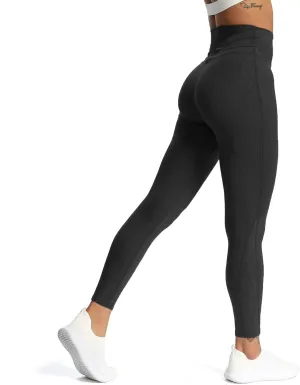 Aoxjox High Waisted Workout Leggings for Women Trinity Yoga Pants 26.5"
