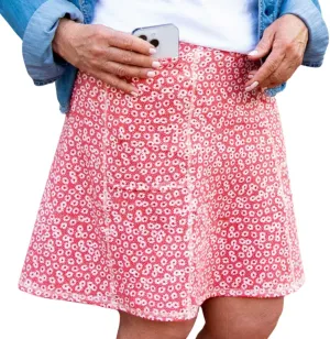 BANDI Pocketed Skirt - Women's Everyday Skirt with Pockets, UPF 50, 4-Way Stretch, Lightweight, Wrinkle-Free  Made in USA