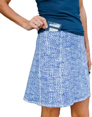 BANDI Pocketed Skirt - Women's Everyday Skirt with Pockets, UPF 50, 4-Way Stretch, Lightweight, Wrinkle-Free  Made in USA