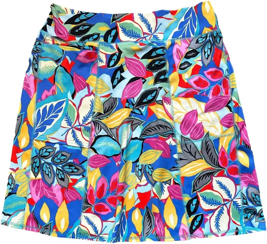 BANDI Pocketed Skirt - Women's Everyday Skirt with Pockets, UPF 50, 4-Way Stretch, Lightweight, Wrinkle-Free  Made in USA