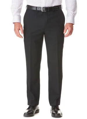 BANYAN FLAT FRONT TROUSER - GREY