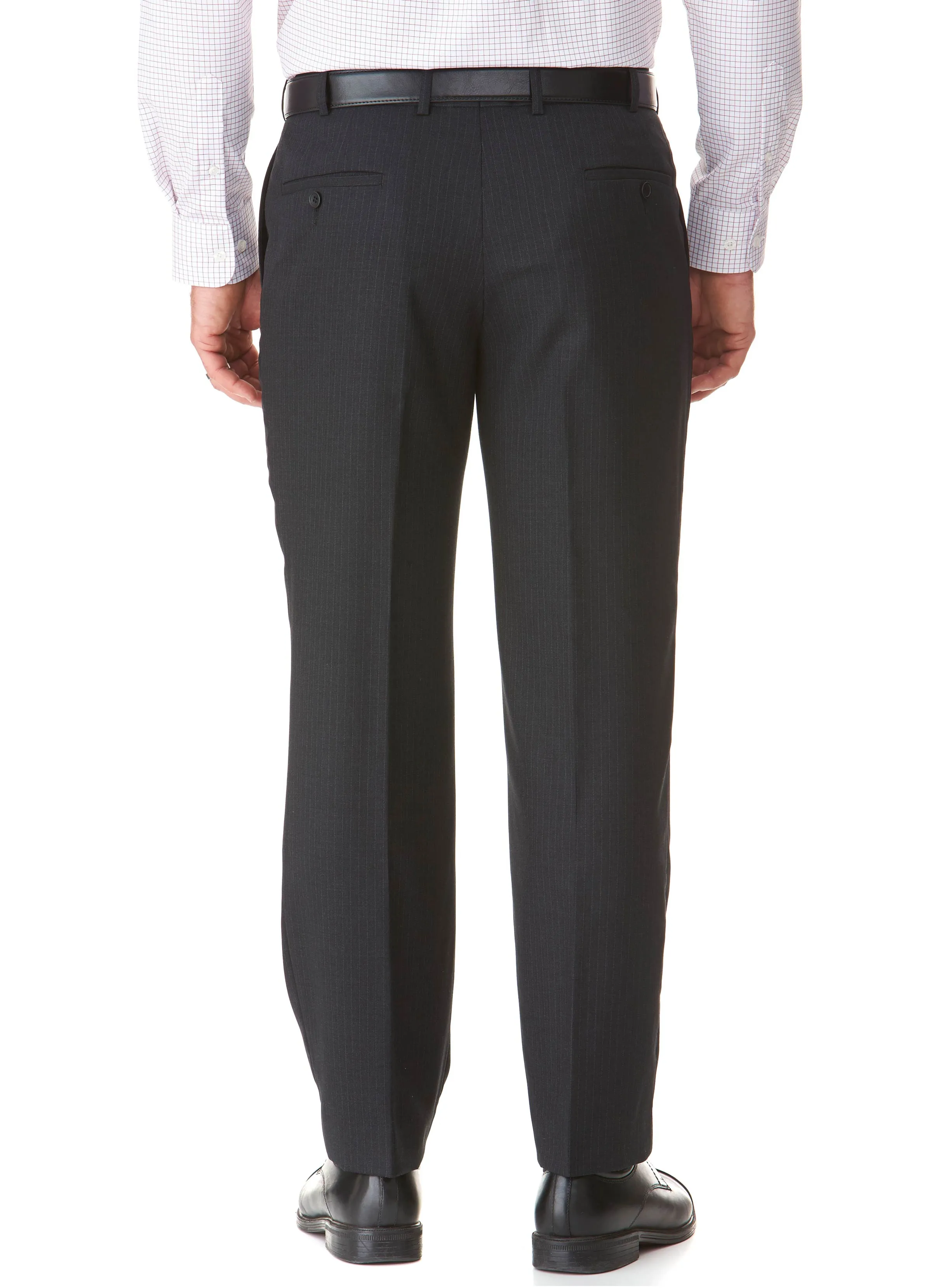 BANYAN FLAT FRONT TROUSER - GREY