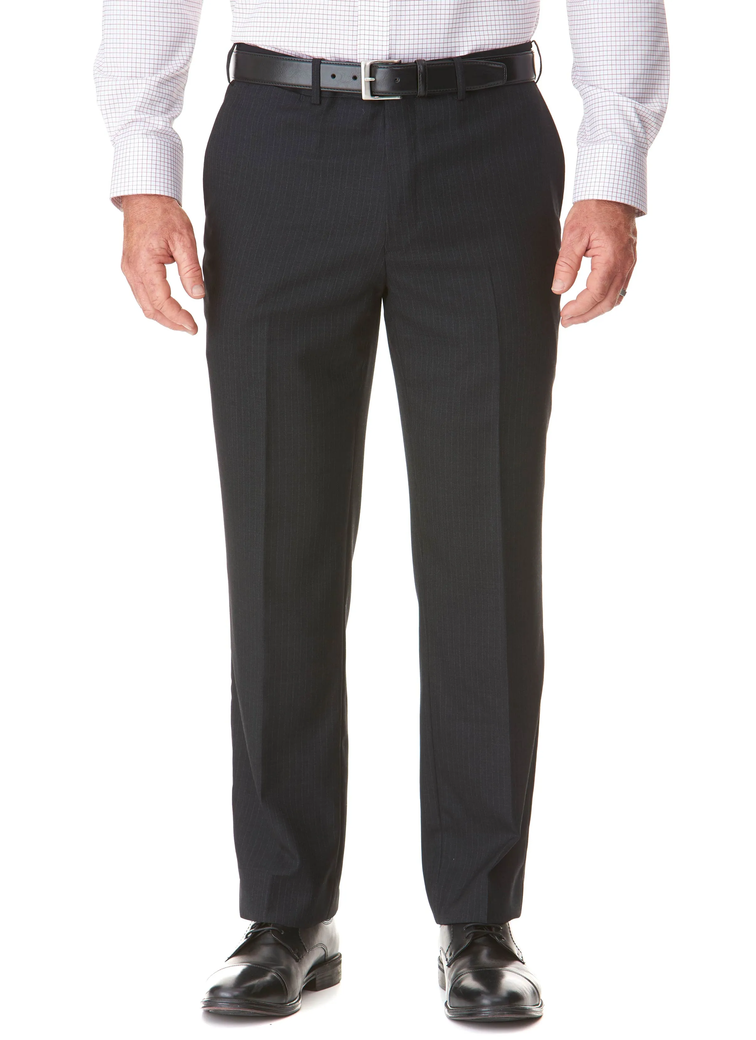 BANYAN FLAT FRONT TROUSER - GREY