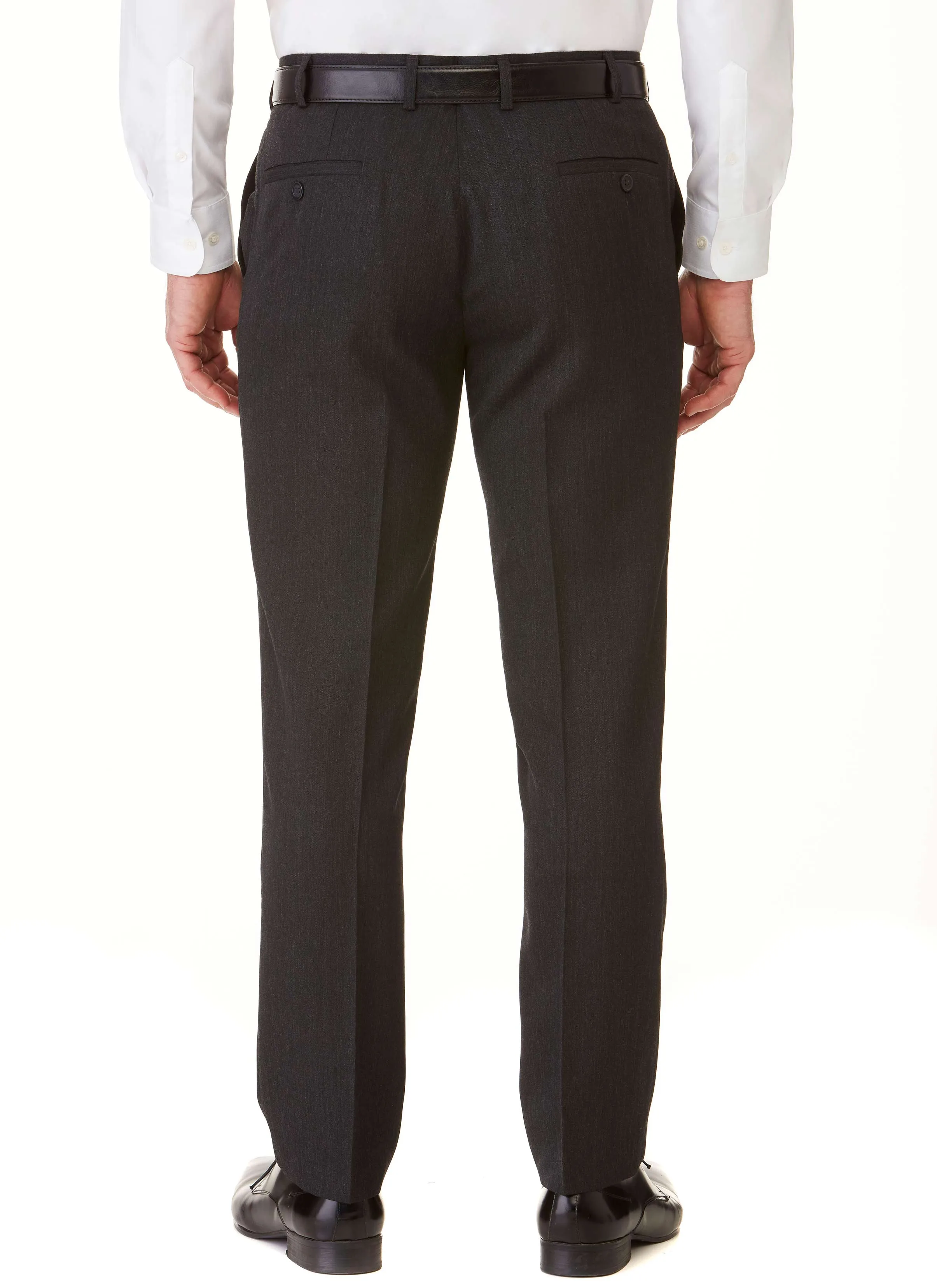 BARRABOOL CONTEMPORARY FIT TROUSERS - CHARCOAL