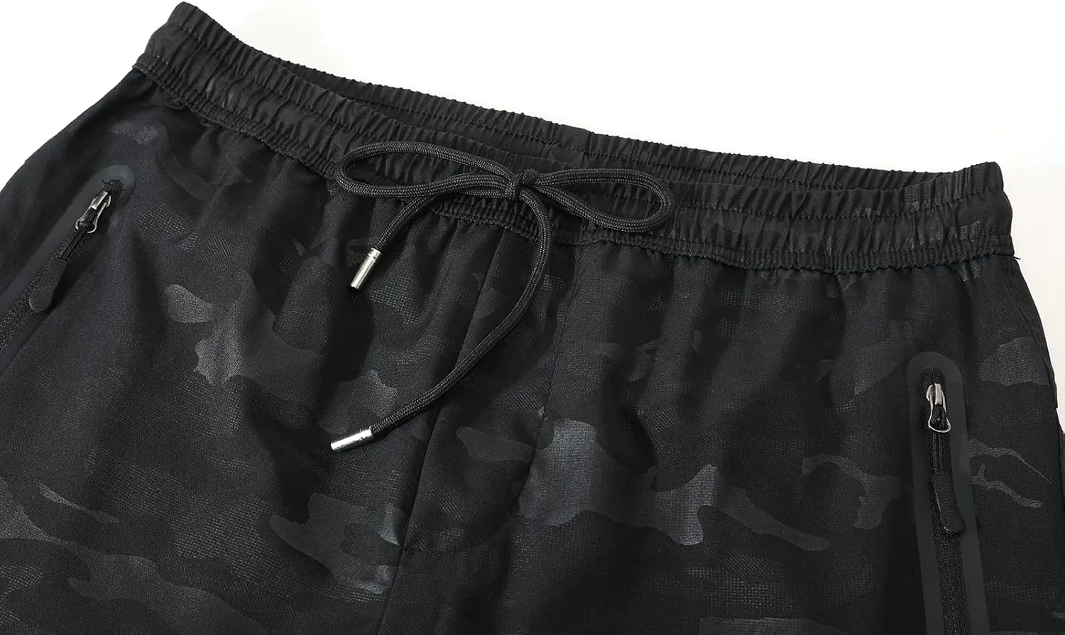 BASUDAM Men's Athletic Pants Thin Lightweight Quick Dry Zipper Pockets Outdoor Sports Pants for Running Jogging Hiking