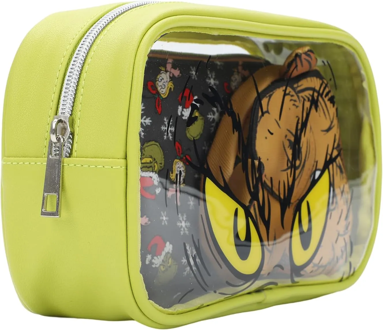 Bioworld Dr. Seuss Grinch Travel Cosmetic Bags - Set of 3