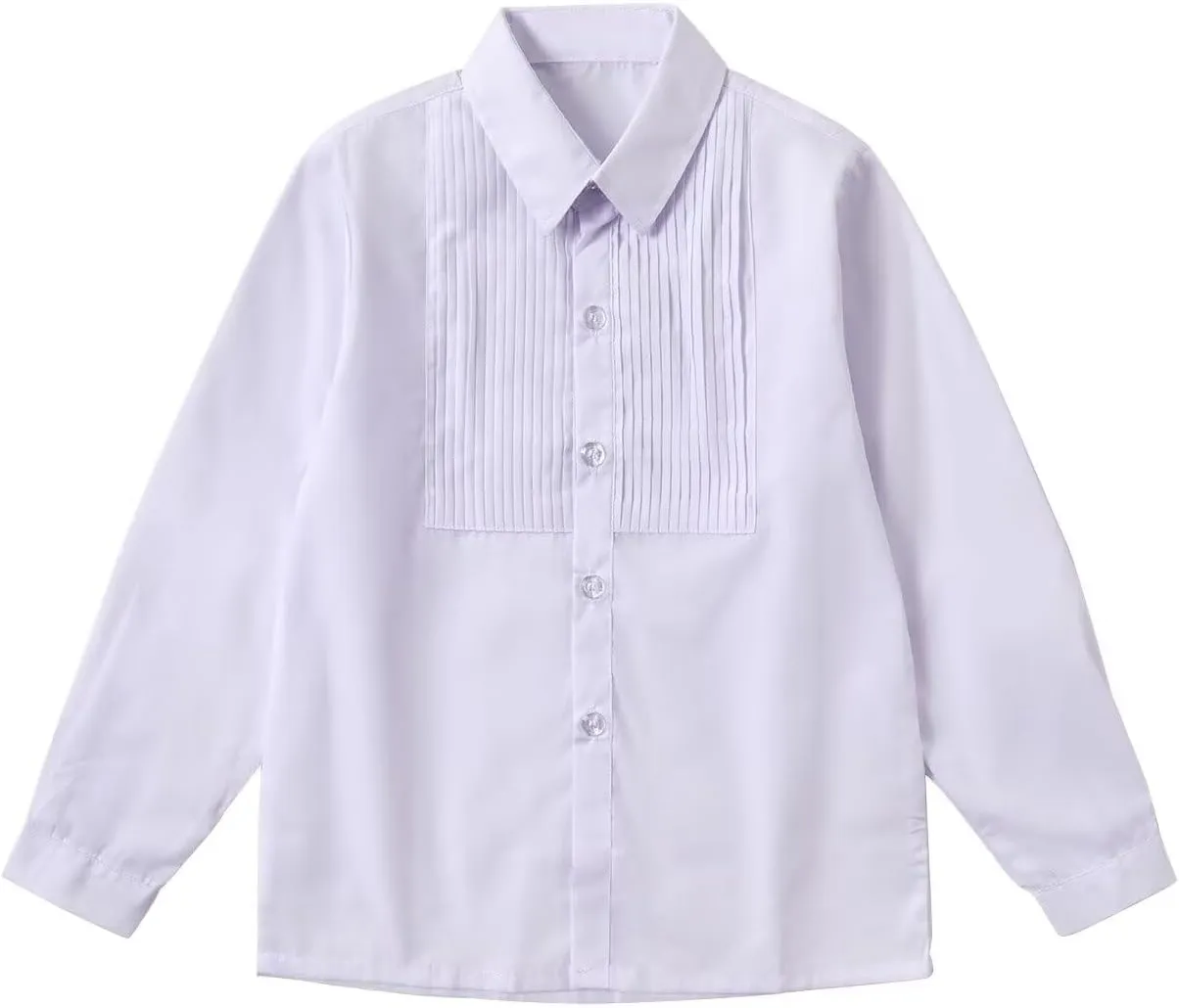 Boy Suits Stripe Tuxedo Suit Set Complete Outfit Formal Wedding Party Wear Ring Bearer Outfit