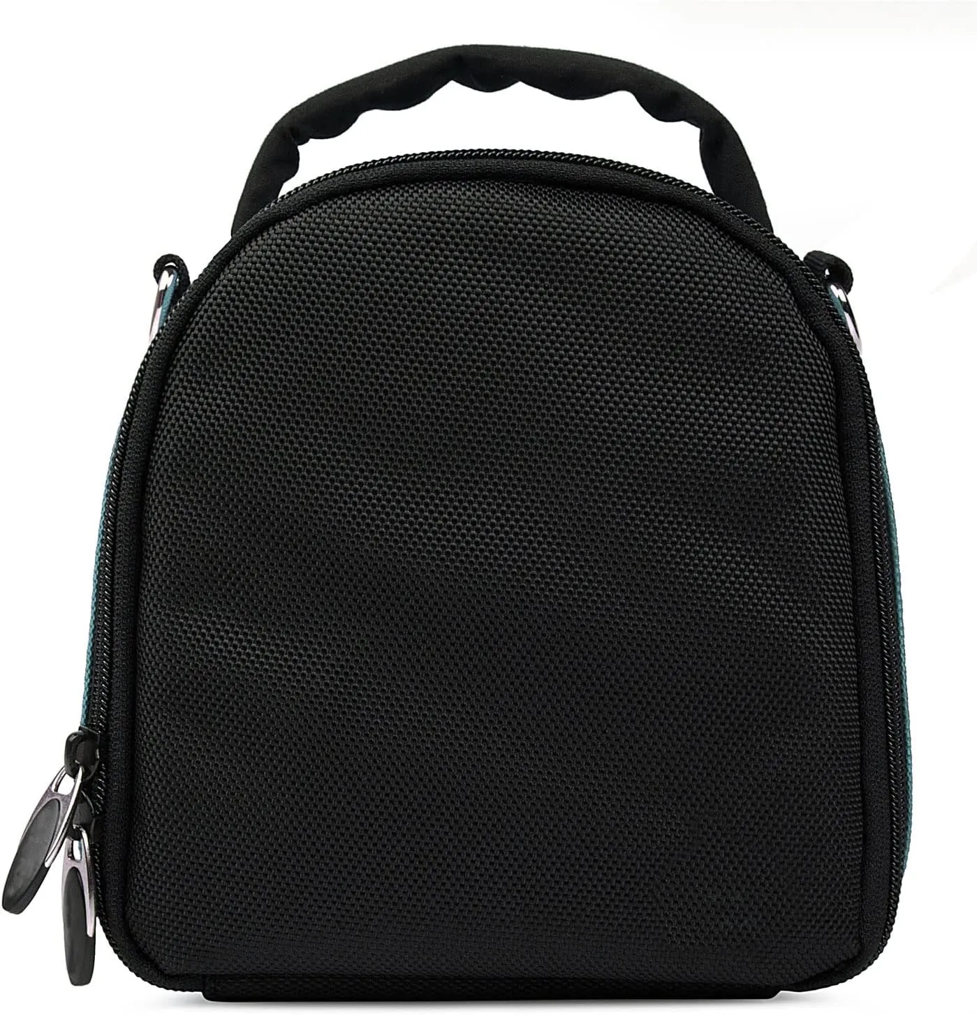 BPC Portable DSLR Camera Bag with Accessory Pocket, Compact Travel Camera Pouch for Camcorders and Gear, Adjustable Shoulder Strap, and Rear Storage (Sky Blue)