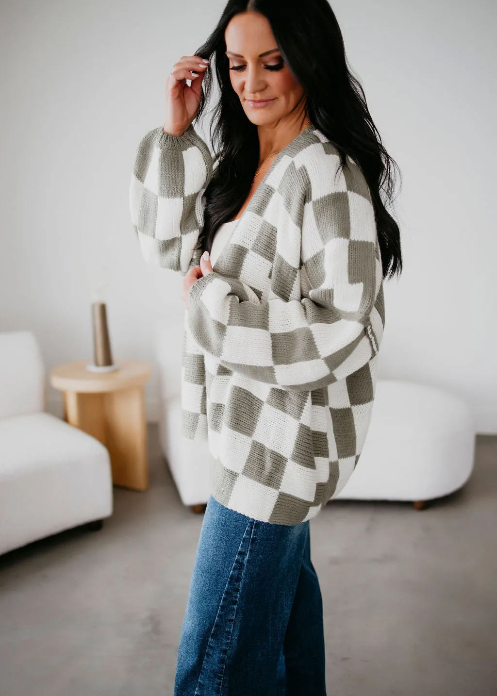 Check On Me Oversized Cardigan