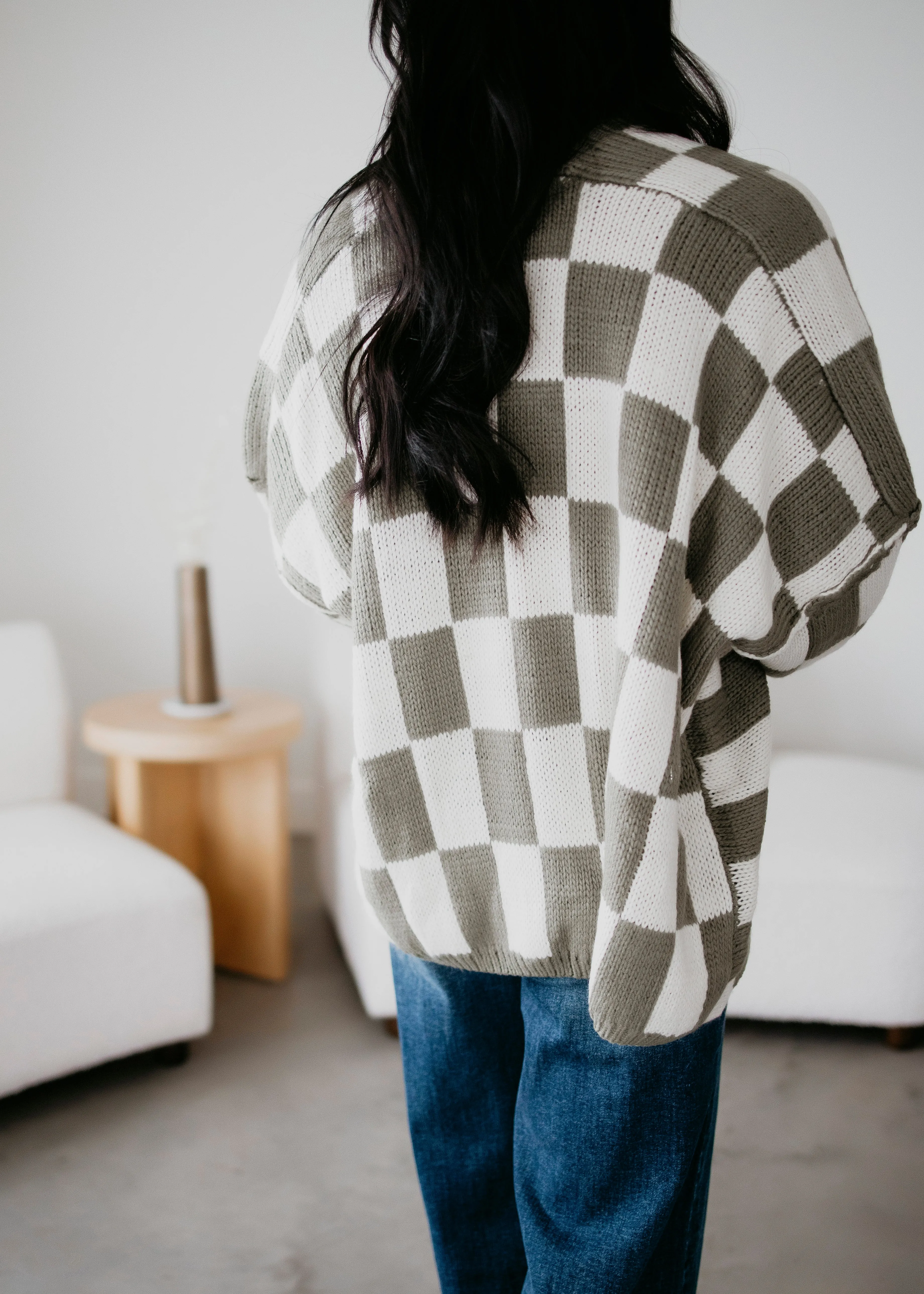 Check On Me Oversized Cardigan