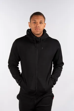 City Lab - Full Zip Hoodie - Black