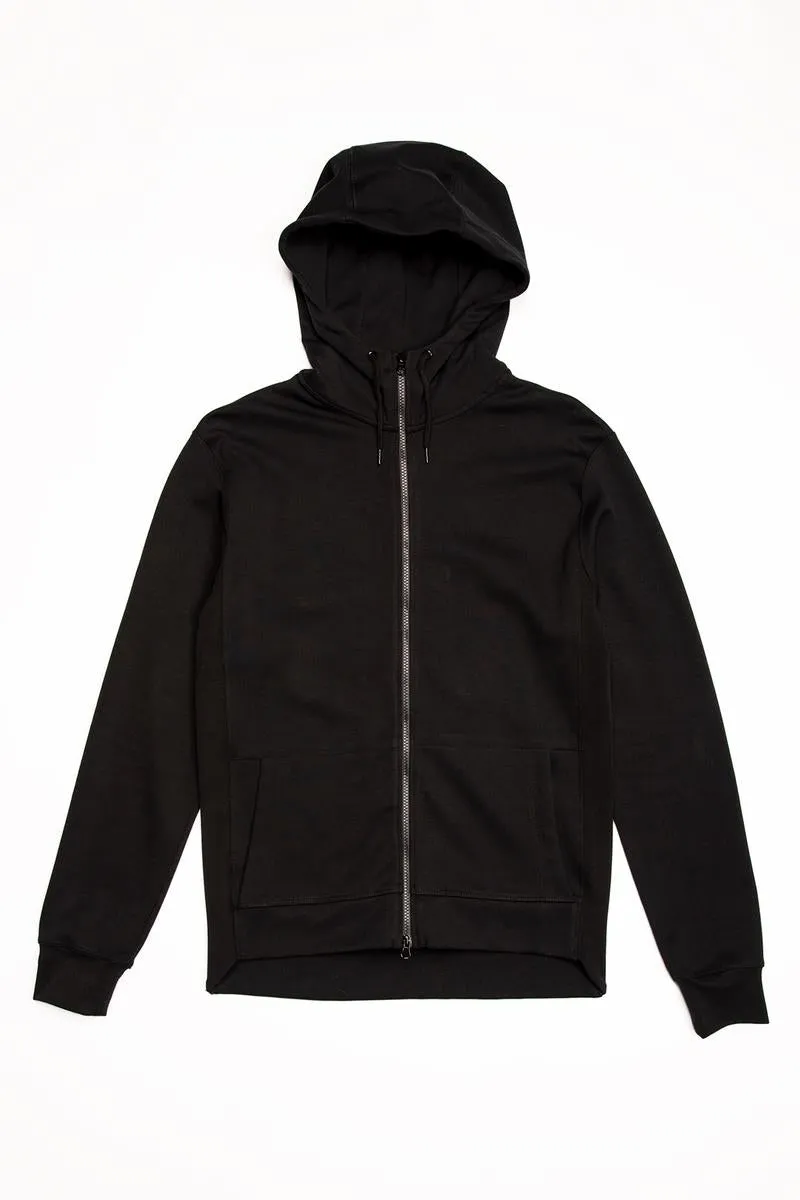 City Lab - Full Zip Hoodie - Black