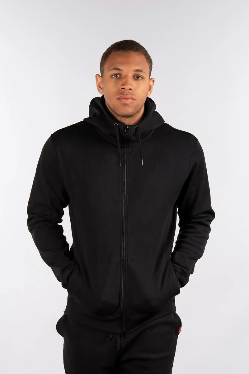 City Lab - Full Zip Hoodie - Black