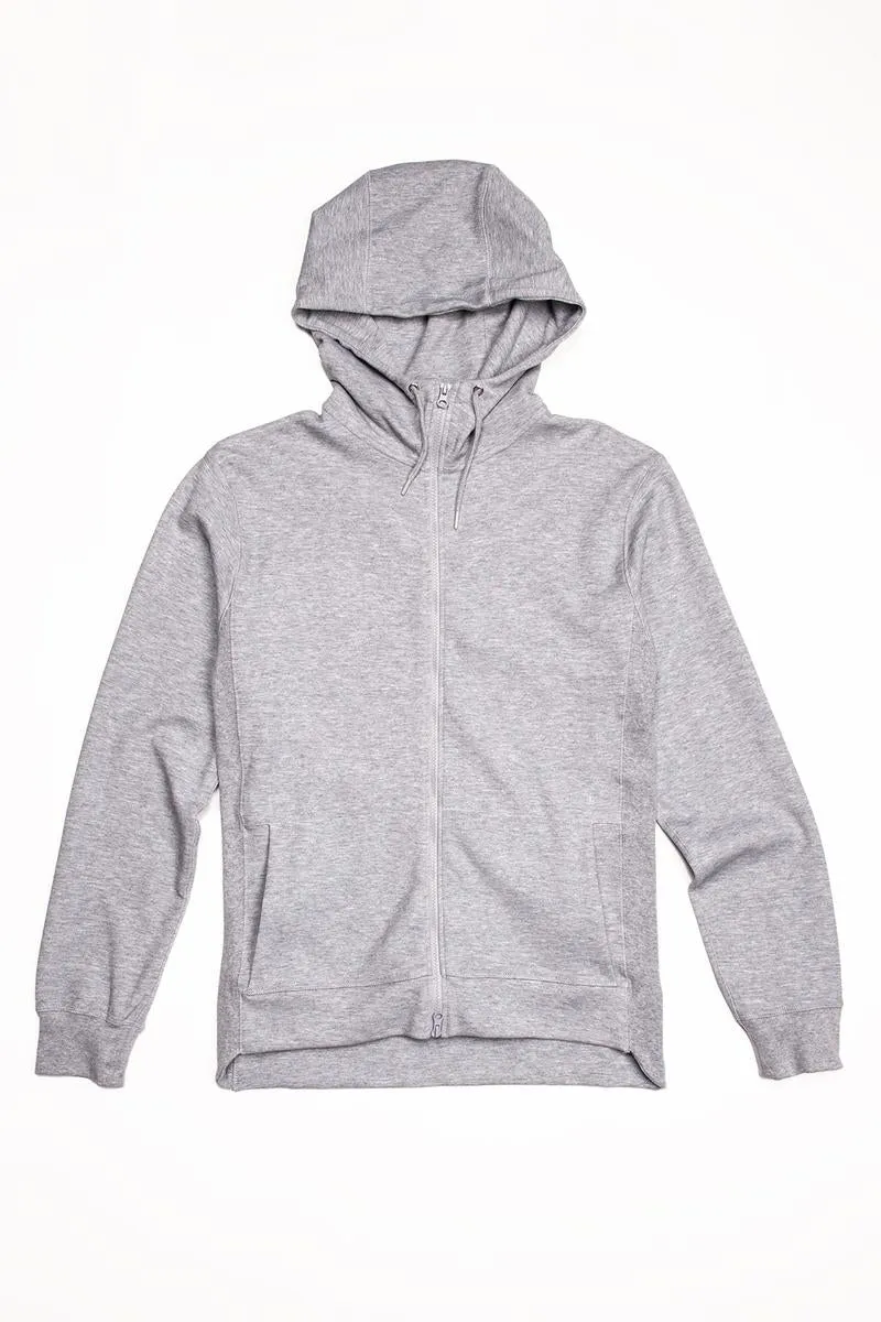 City Lab - Full Zip Hoodie - Heather Gray