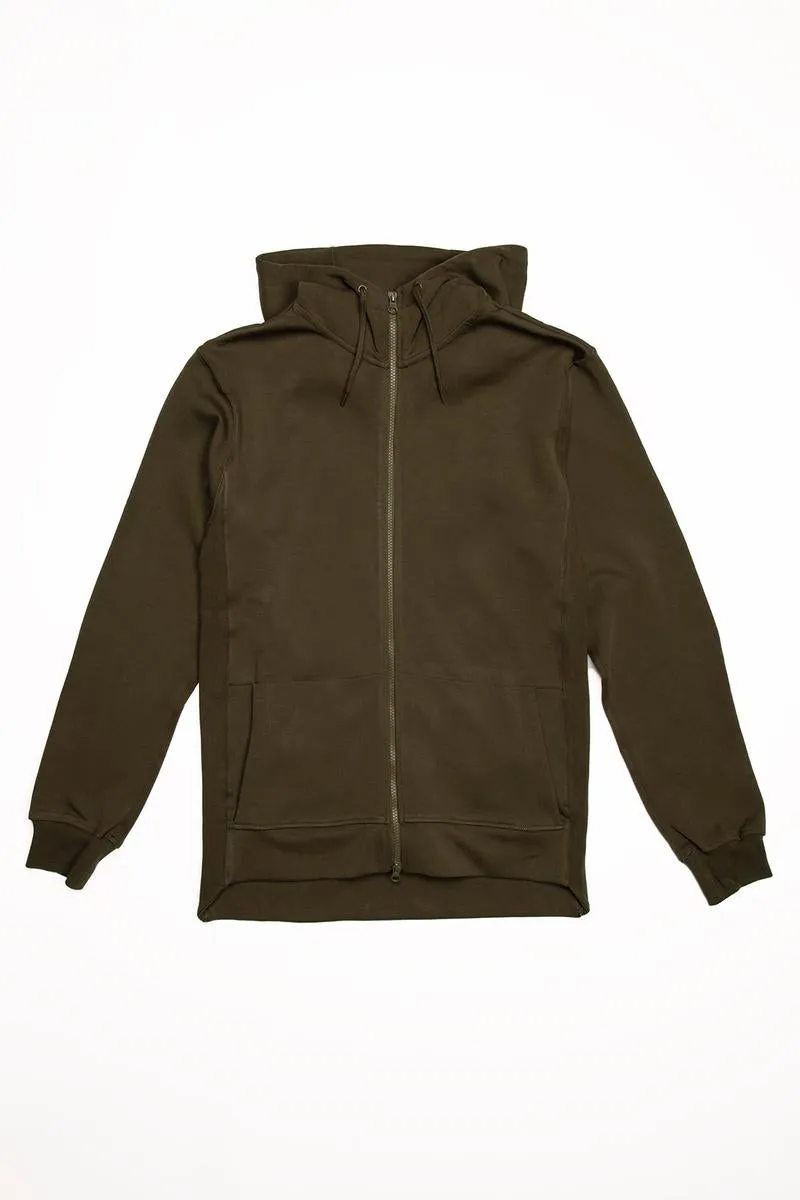 City Lab - Full Zip Hoodie - Olive