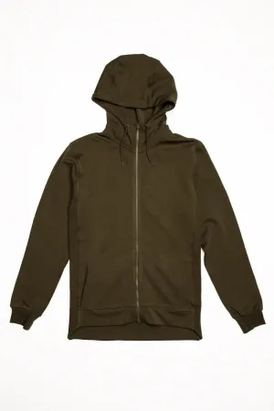 City Lab - Full Zip Hoodie - Olive