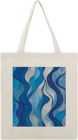 Colorful Cupcakes Thick Canvas Tote Bag Sweet Cake Travel Beach Bag for Shopping Gym