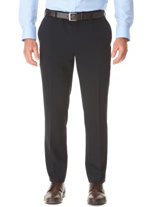EILDON CONTEMPORARY FIT TROUSER - NAVY PINSTRIPE