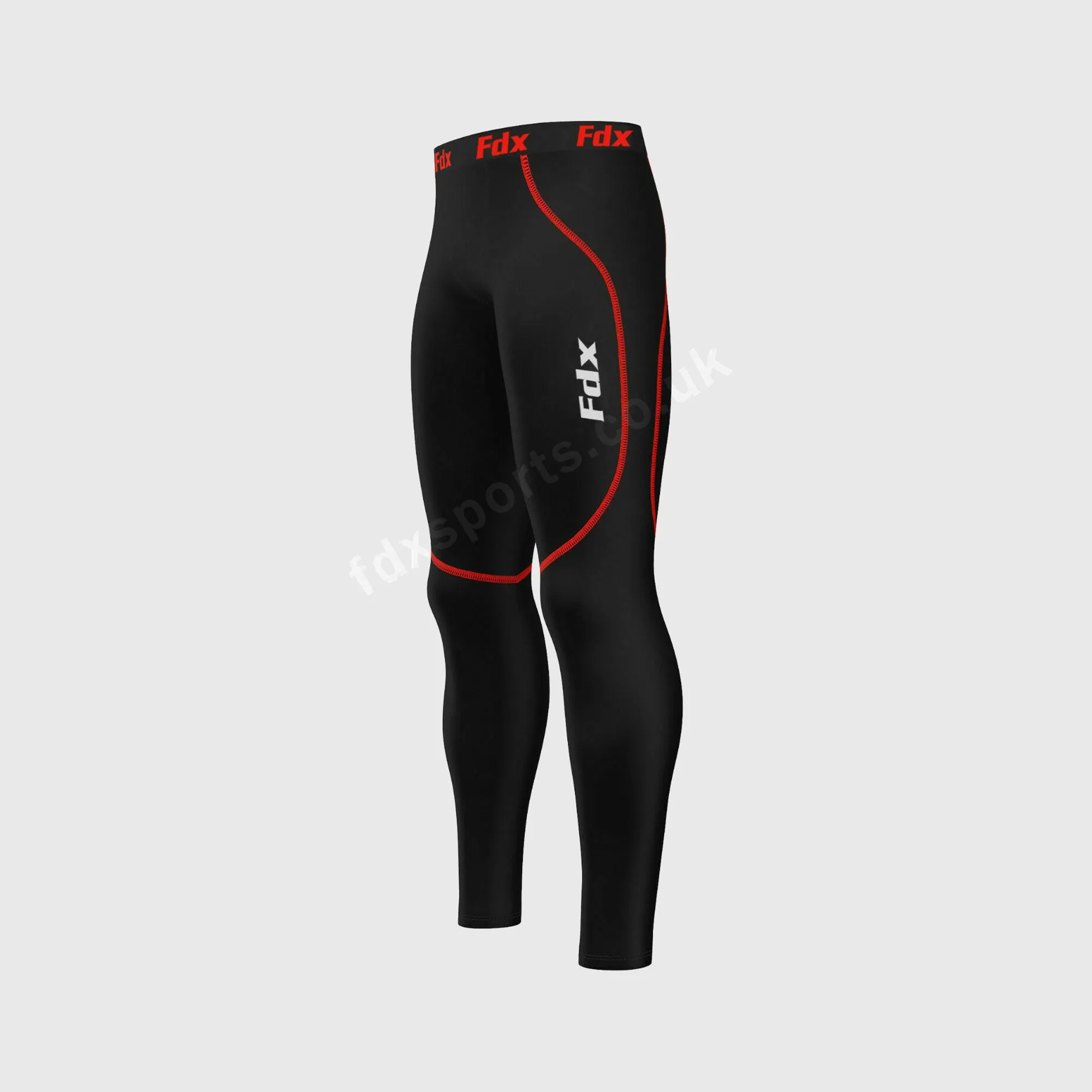 Fdx Cosmic Red Men's Super Thermal Winter Base Layer Leggings