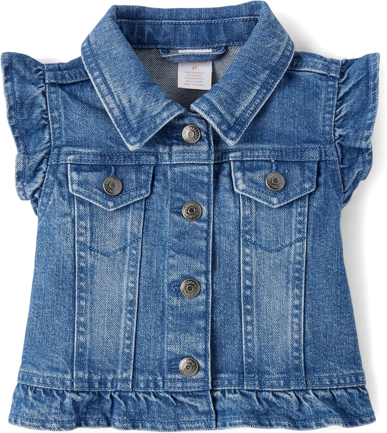 Gymboree Baby Girls' and Toddler Denim Vest