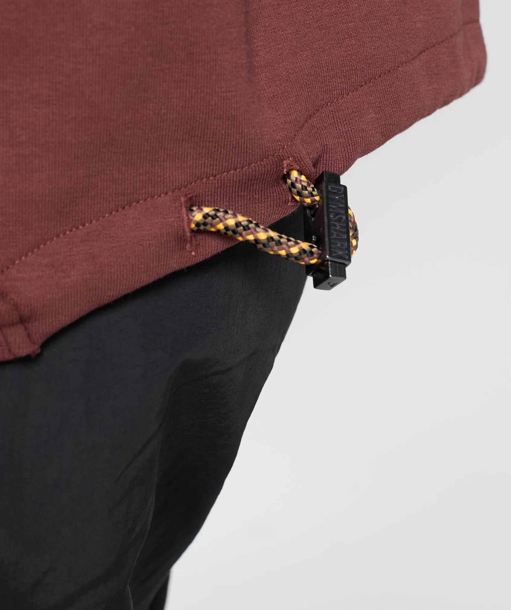 Gymshark Retake Sweat Crew - Cherry Brown