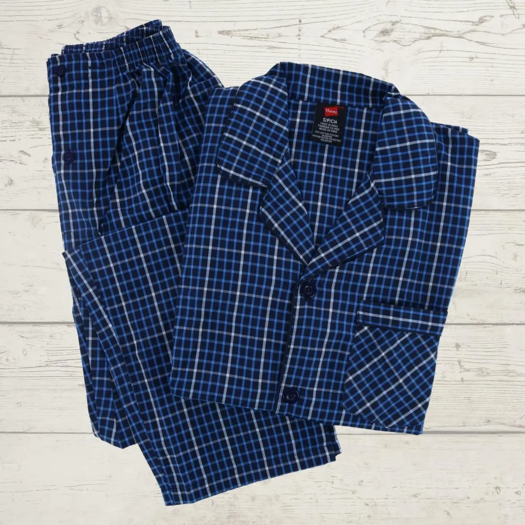 Hanes Men's P-lsllbc-blu-xl