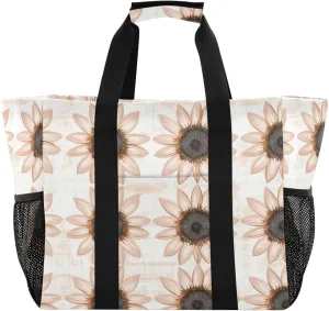 KLL Beach Bags Canvas Collapsable Waterproof Laundry Bag Tote