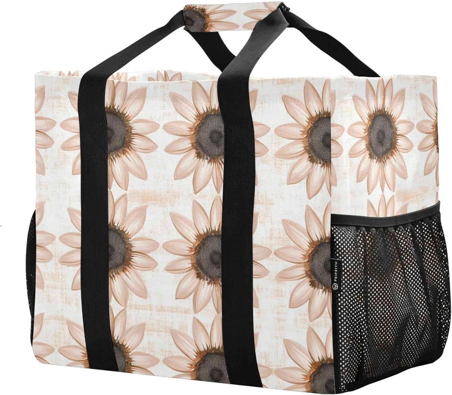 KLL Beach Bags Canvas Collapsable Waterproof Laundry Bag Tote