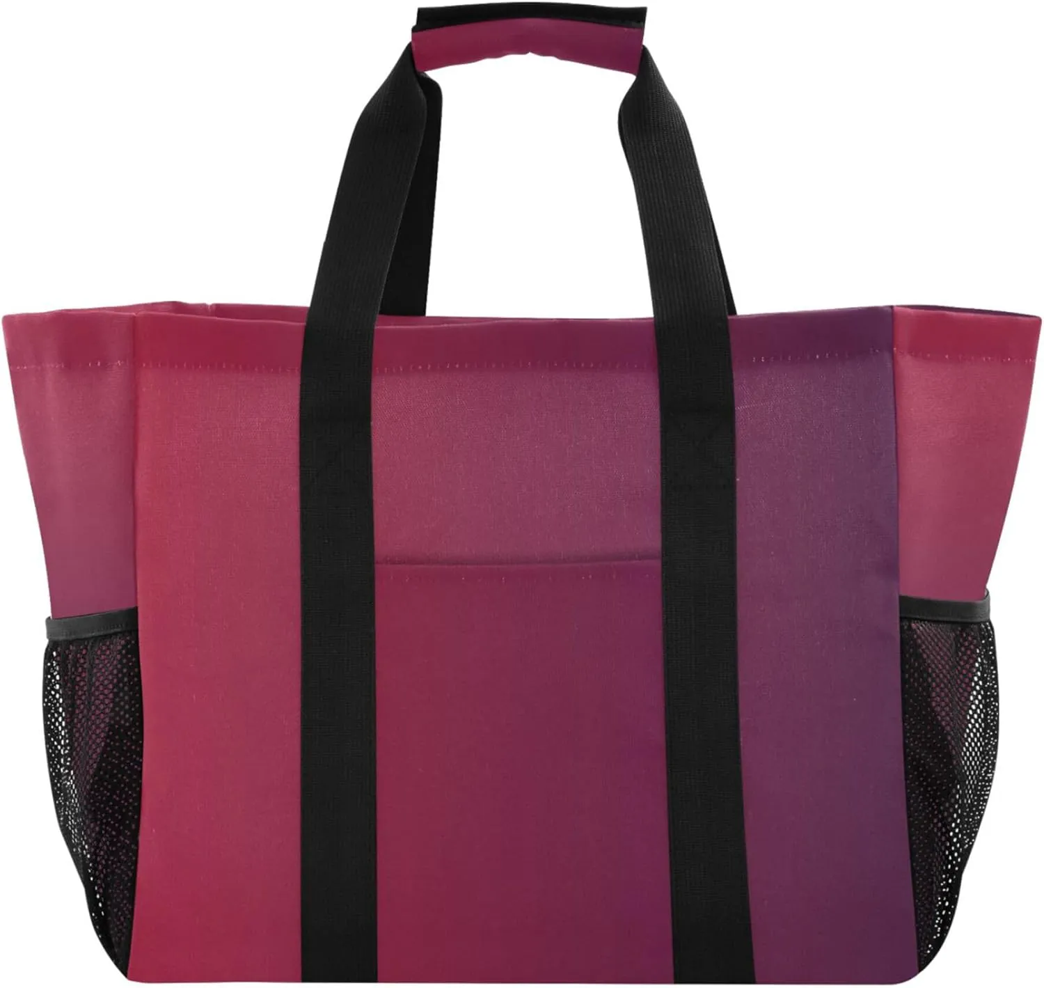 KLL Large Utility Tote Bag with Handles Foldable Sandproof Reusable Grocery Shopping Bags