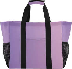 KLL Large Utility Tote Bag with Handles Foldable Sandproof Reusable Grocery Shopping Bags