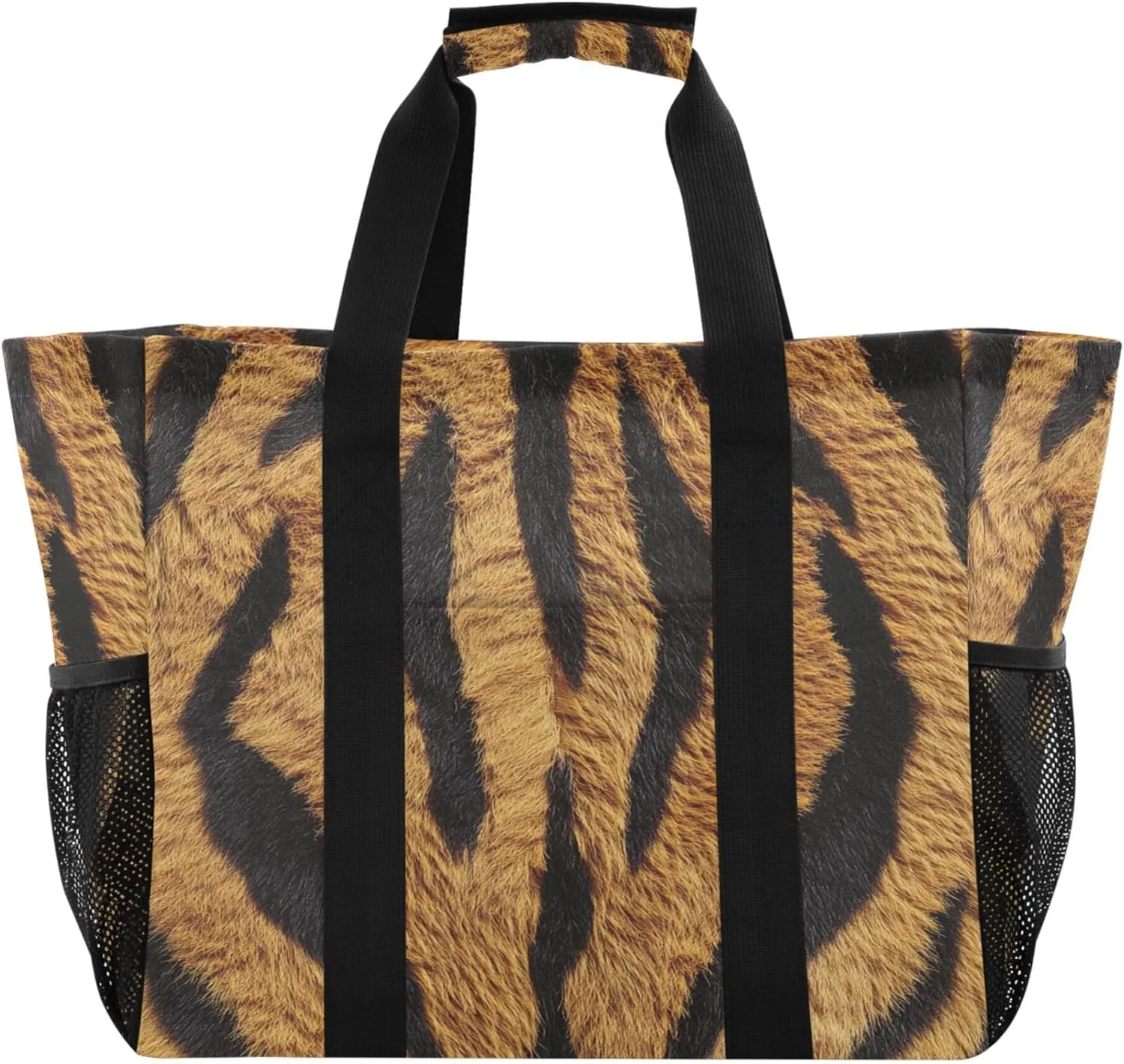 KLL Utility Bag For Trunk with Handles Collapsable Waterproof Reusable Shopping Bags