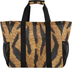KLL Utility Bag For Trunk with Handles Collapsable Waterproof Reusable Shopping Bags