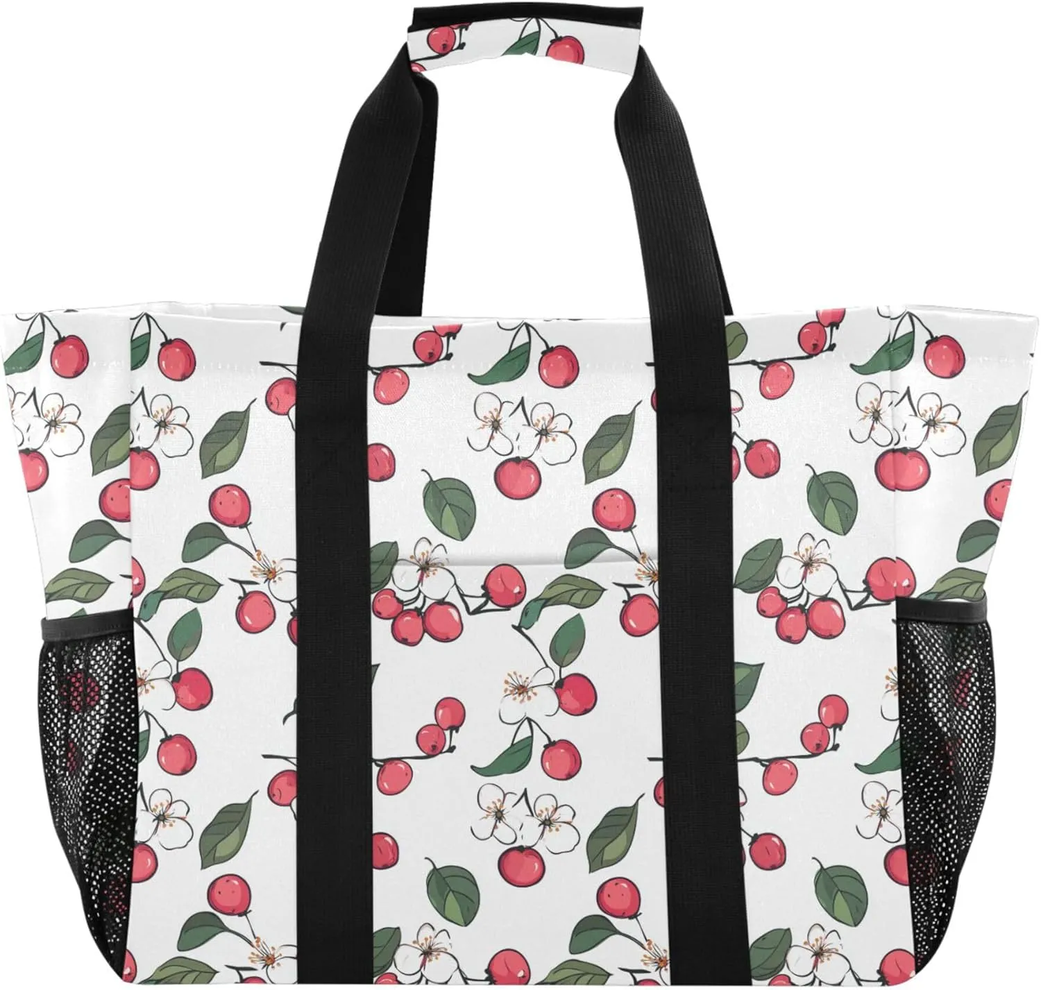 KLL Utility Bag For Trunk with Handles Foldable With Compartments Tote Bag For Car