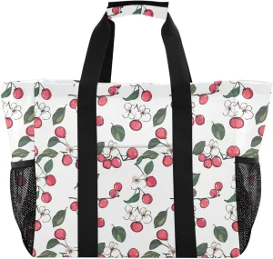 KLL Utility Bag For Trunk with Handles Foldable With Compartments Tote Bag For Car