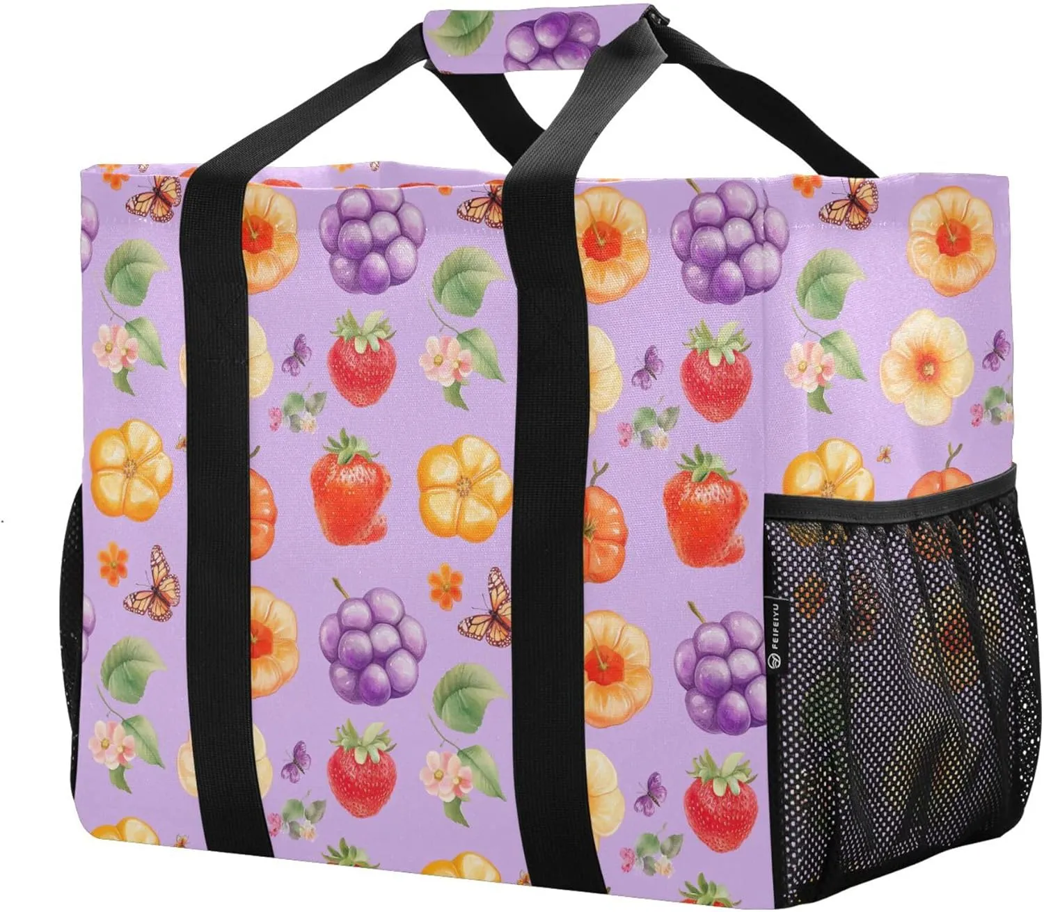 KLL Utility Storage Bags Canvas Collapsable Waterproof Laundry Carrying Bag