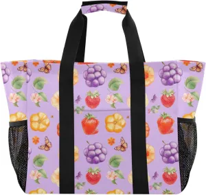 KLL Utility Storage Bags Canvas Collapsable Waterproof Laundry Carrying Bag