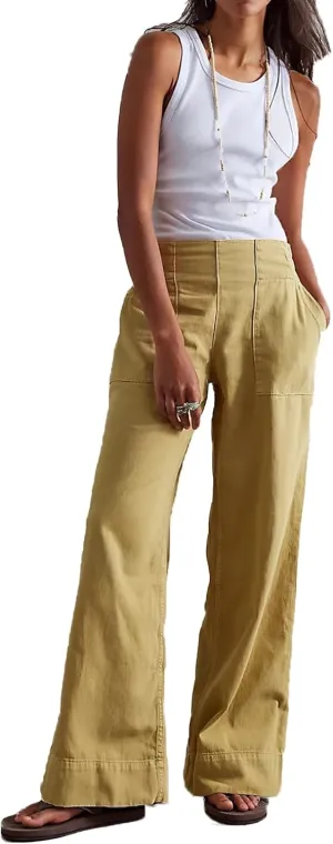 Lisskolo Women's Wide Leg Denim Pants Casual Baggy Cropped Barrel Jeans Mid Waist Loose Fit Harem Pants