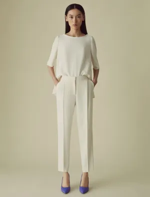 Marella Izabel Trousers in Cream