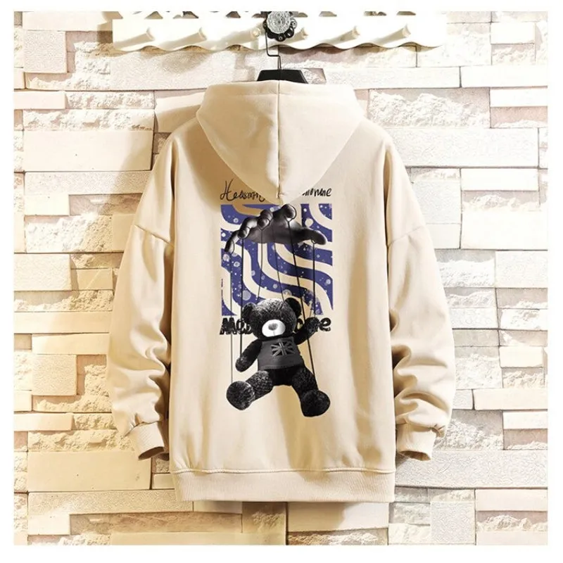 Men's Casual Teddy Bear Hoodie