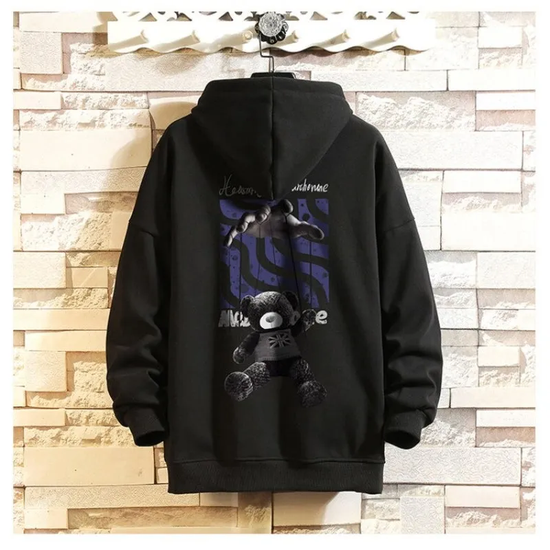 Men's Casual Teddy Bear Hoodie
