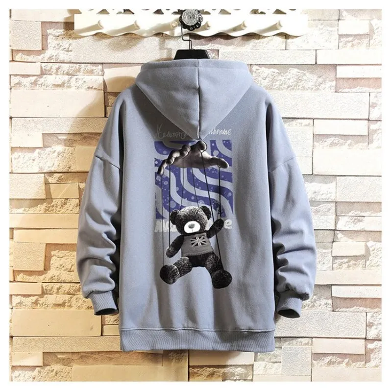 Men's Casual Teddy Bear Hoodie