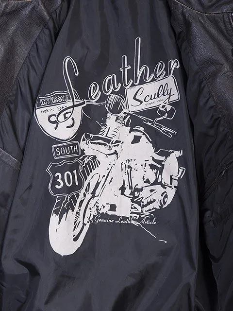 Men's Leather Jacket Collection: Scully Motorcycle Racer