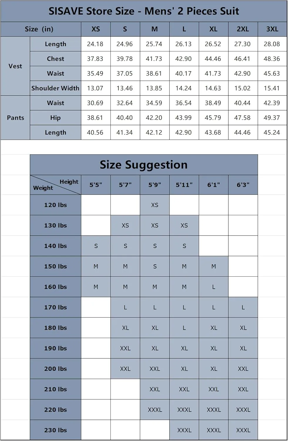 Men's Suit 2 Pieces Slim Fit Dress Vest and Pants Set Prom Suits for Mens Formal Wedding Party Tuxedo