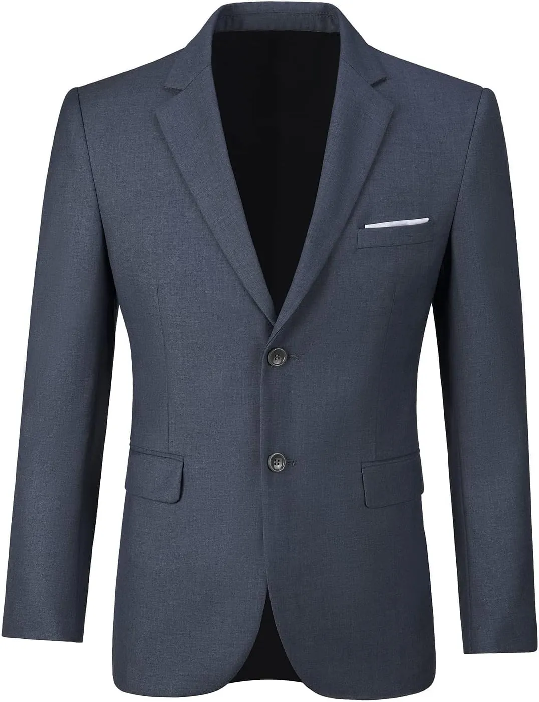 Men's Suits 3 Piece Slim Fit Suit Set,Two Button Wedding Business Tuxedo Solid Blazer Jacket Vest Pants with Tie