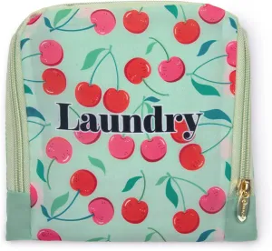 Miamica Soft Travel Laundry Bag with Zipper & Drawstring, 21 x 22  Keep Your Dirty Clothes Separate & Organized