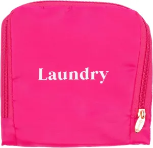 Miamica Soft Travel Laundry Bag with Zipper & Drawstring, 21 x 22  Keep Your Dirty Clothes Separate & Organized