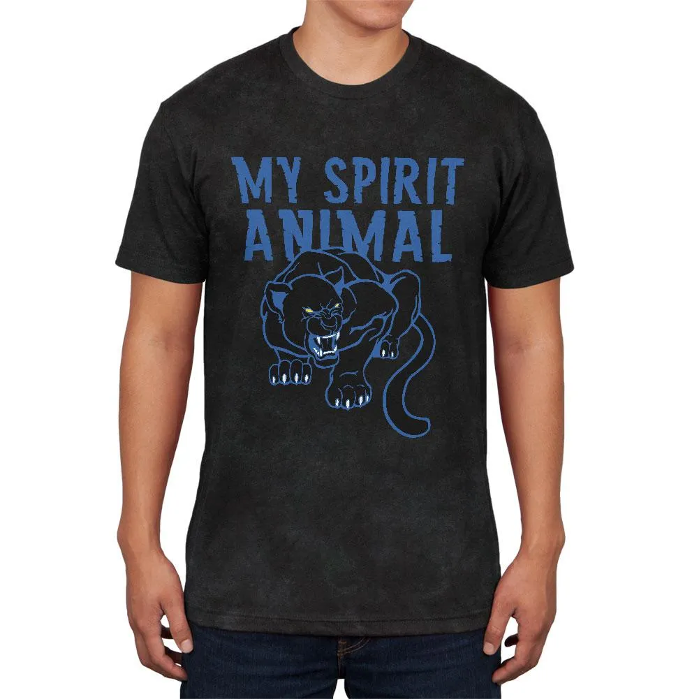 My Spirit Animal Black Panther Mens Soft T Shirt